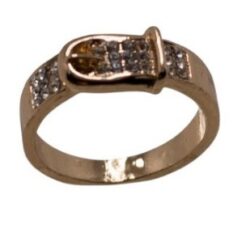 Trendy Damesring Broekriem Look