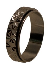 Fidget-ring ster draaibare ring