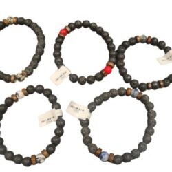 lavasteen armband