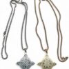 RVS Keltische Heksenknoop Hanger met Ketting, - Afbeelding 3