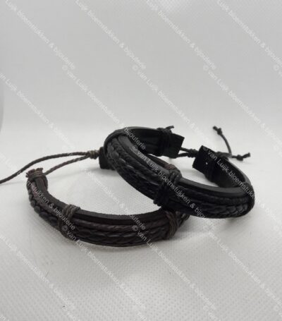 Leren armband