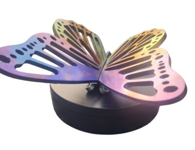 Epoxy vlinder met kameleon kleuren – 15 cm decoratie