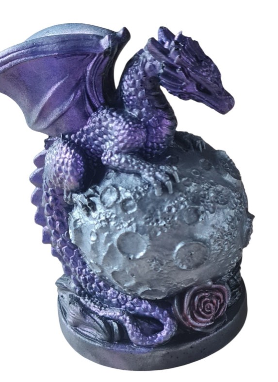 Epoxy Draak op Maanbol