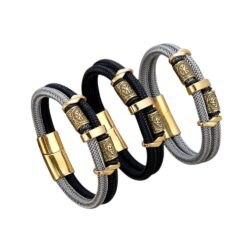 RVS Viking Armband “Nordic Triquetra”