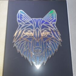 Aurora Wolf” wanddecoratie.