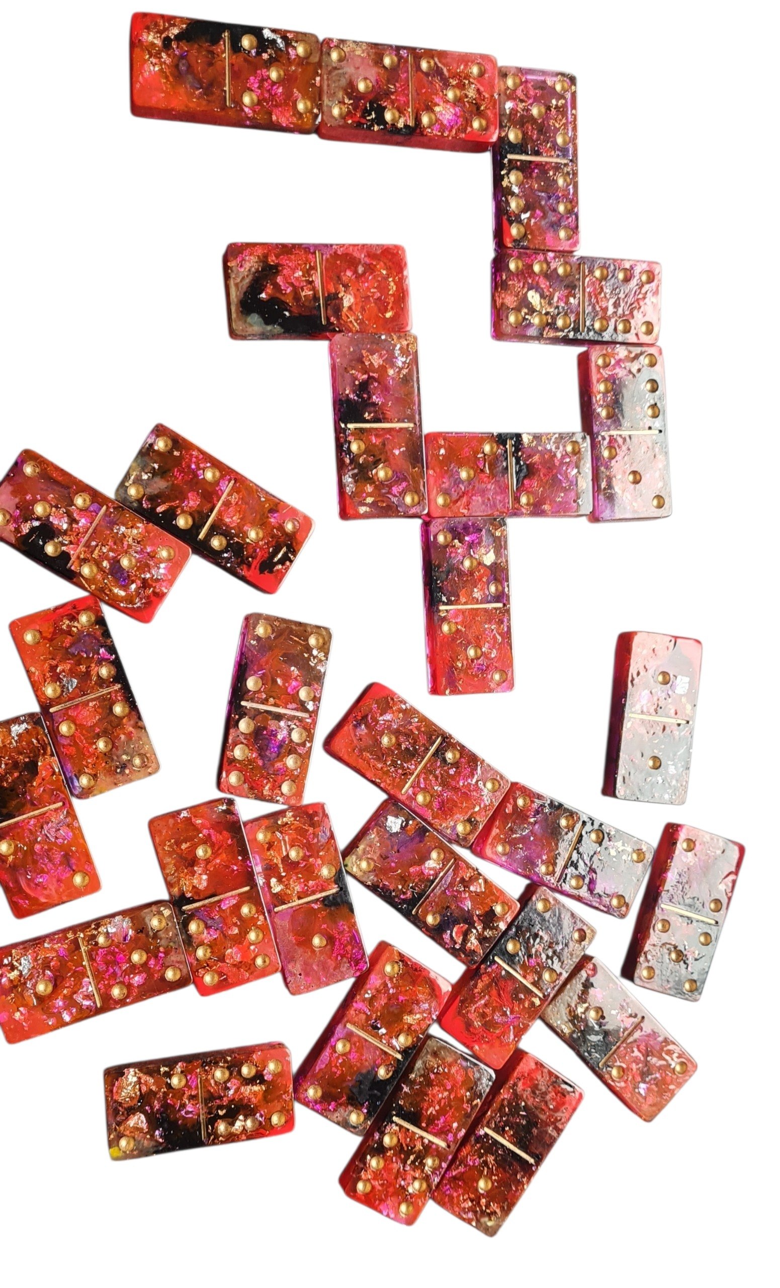 Royal Ember Domino Set - Afbeelding 4