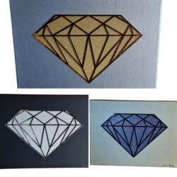 Diamond Mirror Art